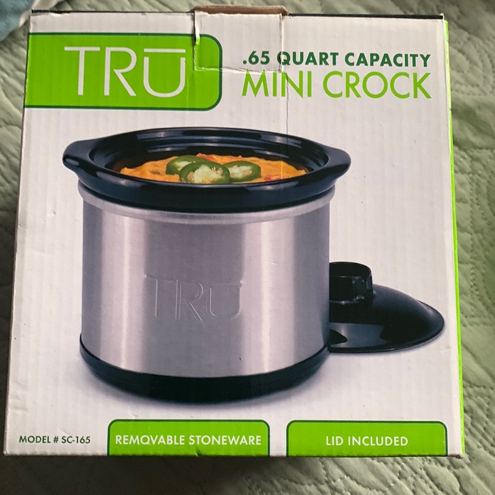 🔵 TRŪ mini crock pot
